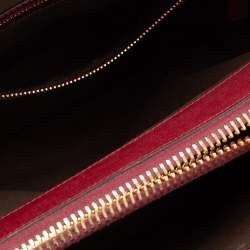 Pre Owned Tom Ford Red Leather Charlotte Tote