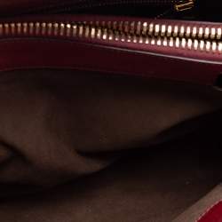 Pre Owned Tom Ford Red Leather Charlotte Tote