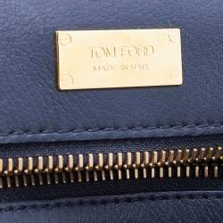 Pre Owned Tom Ford Gold Python Medium Natalia Chain Shoulder Bag