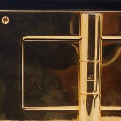 Pre Owned Tom Ford Black Patent Leather Mini Natalia Crossbody Bag