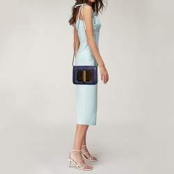 Tom Ford Blue Python Small Natalia Crossbody Bag