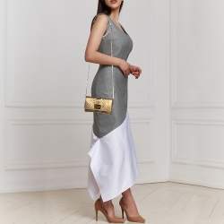 Tom Ford Gold Python Natalia Wallet On Chain