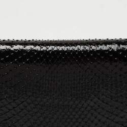 Tom Ford Black Python Flap Frence Wallet 