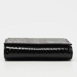 Tom Ford Black Python Flap Frence Wallet 