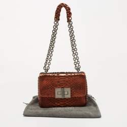 Tom Ford Metallic Python Natalia Crossbody Bag