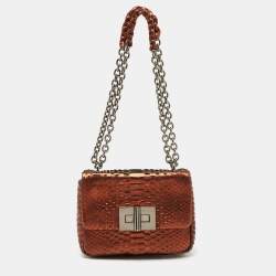 Tom Ford Metallic Python Natalia Crossbody Bag