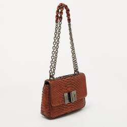 Tom Ford Metallic Python Natalia Crossbody Bag