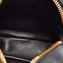 Tom Ford Black Leather T Twist Camera Bag