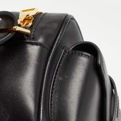 Tom Ford Black Leather T Twist Camera Bag