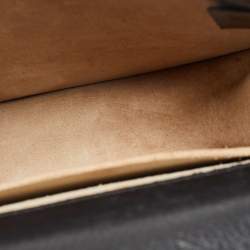 Tom Ford Black Leather T Twist Camera Bag