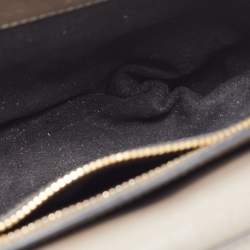 Pre Owned Tom Ford Dark Beige Leather Small Natalia Shoulder Bag