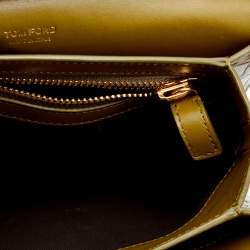 Pre Owned Tom Ford Green Alligator Small Natalia Crossbody Bag