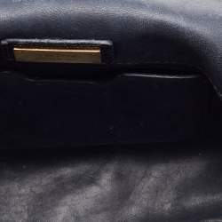 Tom Ford Black Lizard Natalia Chain Shoulder Bag