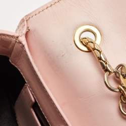 Pre Owned Tom Ford Pink Python Sienna Chain Shoulder Bag