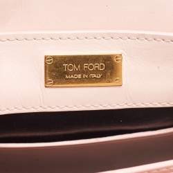 Pre Owned Tom Ford Pink Python Sienna Chain Shoulder Bag