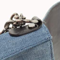 Pre Owned Tom Ford Blue Denim Medium Natalia Shoulder Bag