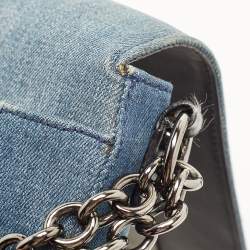 Pre Owned Tom Ford Blue Denim Medium Natalia Shoulder Bag