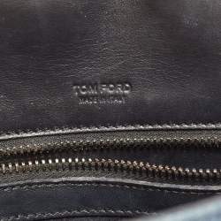 Pre Owned Tom Ford Blue Denim Medium Natalia Shoulder Bag