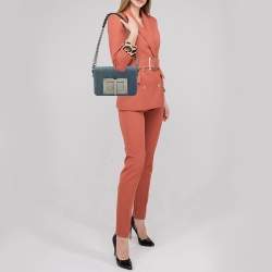 Pre Owned Tom Ford Blue Denim Medium Natalia Shoulder Bag