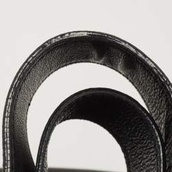 Pre Owned Tom Ford Black Leather Large Fold Over Alix Bag