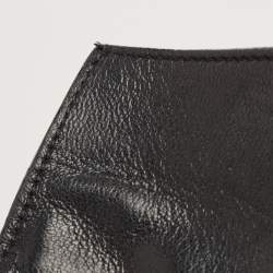 Pre Owned Tom Ford Black Leather Large Fold Over Alix Bag