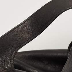 Pre Owned Tom Ford Black Leather Large Fold Over Alix Bag