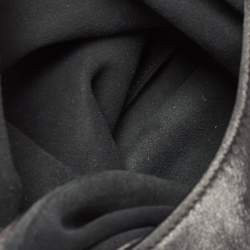 Pre Owned Tom Ford Black Leather Large Fold Over Alix Bag