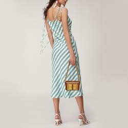 Tom Ford Brown Python Natalia Chain Shoulder Bag