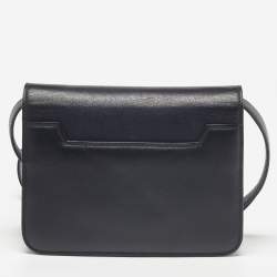 Pre Owned Tom Ford Black Leather Small Natalia Crossbody Bag