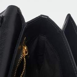 Pre Owned Tom Ford Black Leather Small Natalia Crossbody Bag