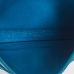 Pre Owned Tom Ford Blue Crocodile Card Holder