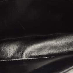 Pre Owned Tom Ford Black/Silver Python Medium Natalia Shoulder Bag