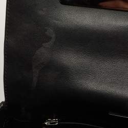 Pre Owned Tom Ford Black/Silver Python Medium Natalia Shoulder Bag