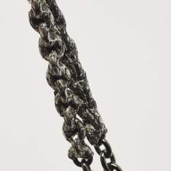 Pre Owned Tom Ford Black/Silver Python Medium Natalia Shoulder Bag