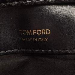 Tom Ford Black Python Mini Natalia Crossbody Bag