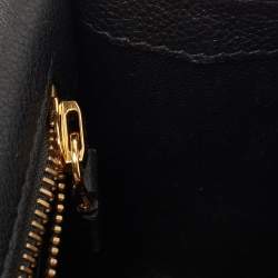 Pre Owned Tom Ford Black Leather Tara Chain Shoulder Bag