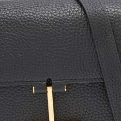 Pre Owned Tom Ford Black Leather Mini Tara Crossbody Bag