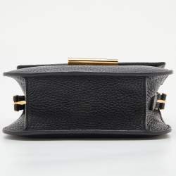 Pre Owned Tom Ford Black Leather Mini Tara Crossbody Bag
