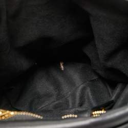 Pre Owned Tom Ford Black Leather Icon TF Tote