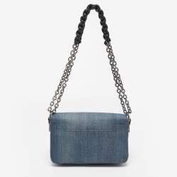 Pre Owned Tom Ford Blue Denim Medium Natalia Shoulder Bag