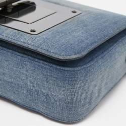 Pre Owned Tom Ford Blue Denim Medium Natalia Shoulder Bag