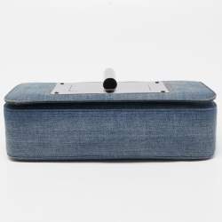 Pre Owned Tom Ford Blue Denim Medium Natalia Shoulder Bag