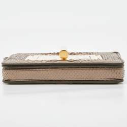 Pre Owned Tom Ford Beige Python Small Natalia Crossbody Bag