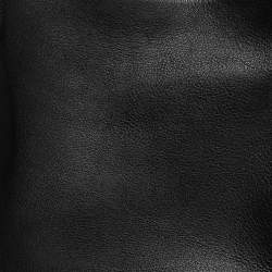 Pre Owned Tom Ford Black Leather Zip Around Shoulder Bag