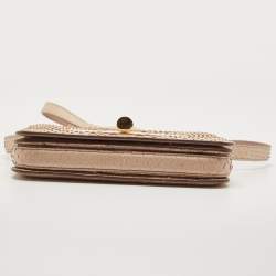 Pre Owned Tom Ford Beige Python Medium Natalia Crossbody Bag