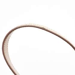 Pre Owned Tom Ford Beige Python Medium Natalia Crossbody Bag