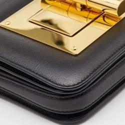 Pre Owned Tom Ford Black Leather Natalia Crossbody Bag
