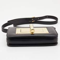 Pre Owned Tom Ford Black Leather Natalia Crossbody Bag