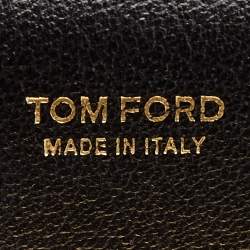 Pre Owned Tom Ford Black Leather Natalia Crossbody Bag