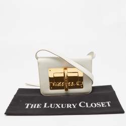 Pre Owned Tom Ford Off White Small Natalia Crossbody Bag